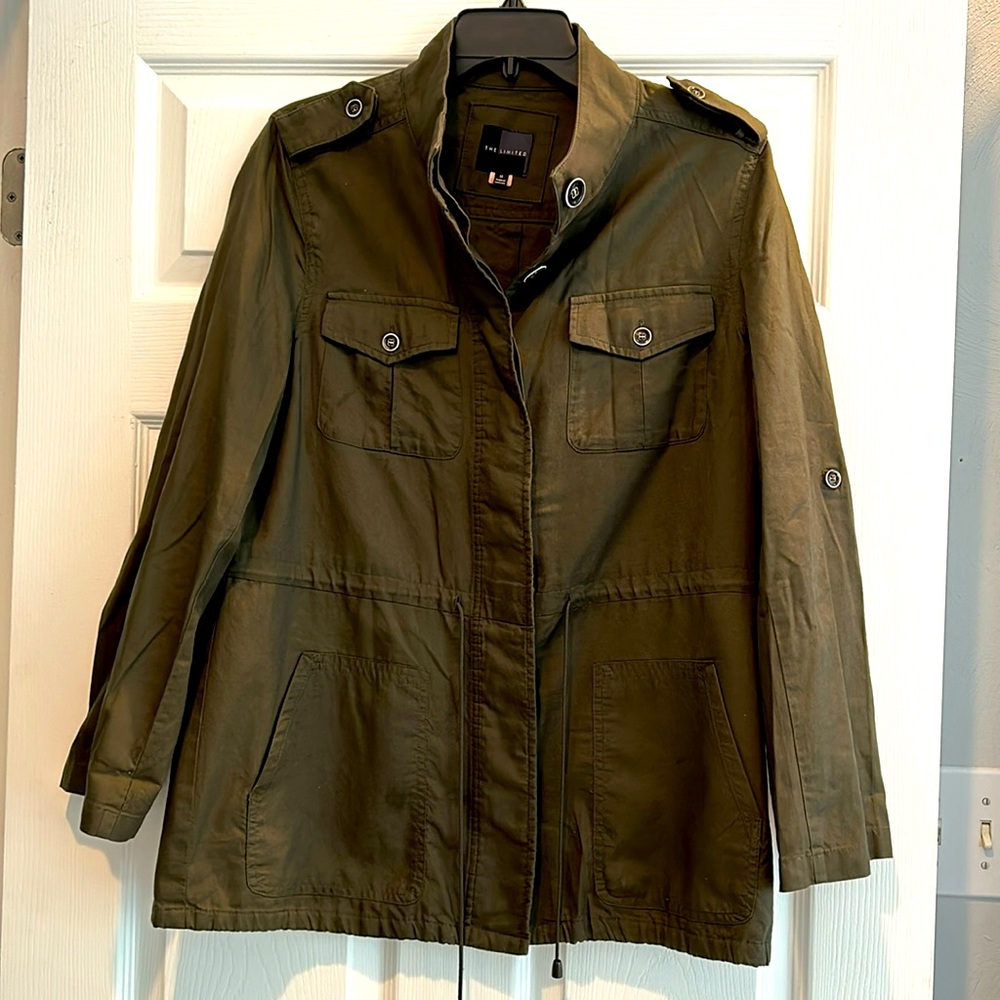The Limited - Military Style Thin Jacket - Size M